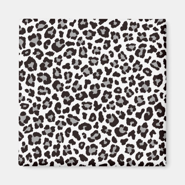 Aimant The minimalist leopard (Devant)