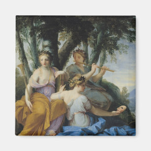 Aimant The Muses, Clio, Euterpe et Thalia, c.1652-55