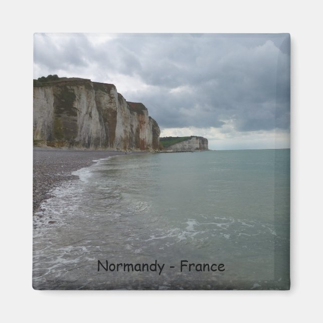 Aimant The Normandy coast in France - Les Petites Dalles (Devant)