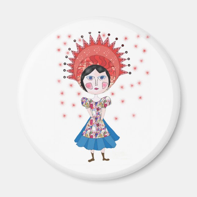 Aimant The queen (Devant)