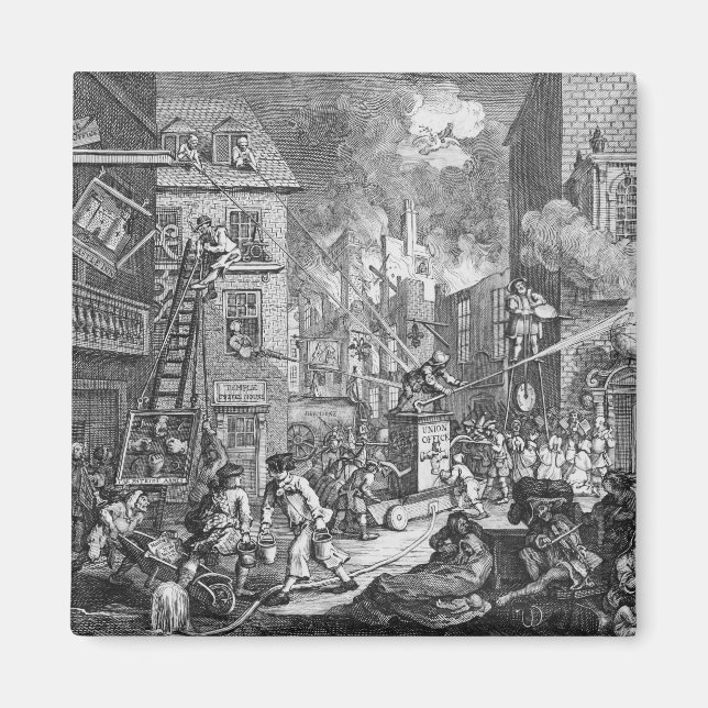 Aimant The Times, Plaque I, 1762 (Devant)