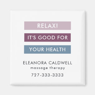 Aimant Thérapie de Massage Bandes Modernes Ligne de Tague