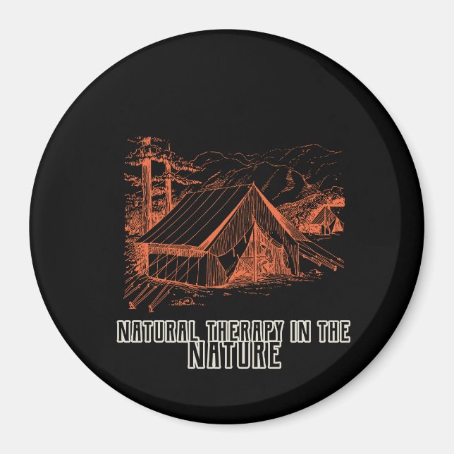 Aimant Thérapie naturelle dans la nature (Devant)