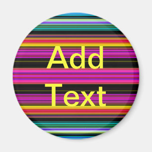 Aimant Thin Colorful Stripes - 2