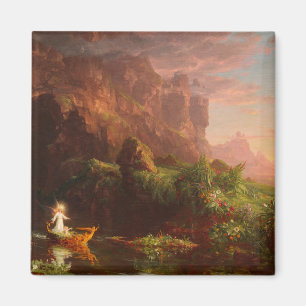Aimant Thomas Cole Le voyage de la vie Enfance 1842
