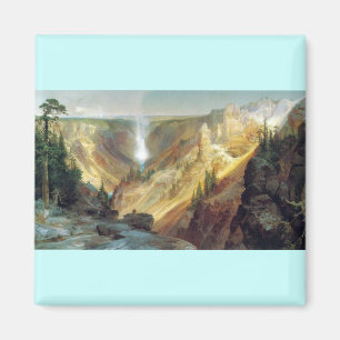Aimant Thomas Moran - canyon grand du Yellowstone