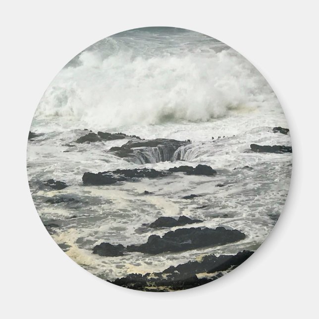 Aimant Thor's Well, cape Perpetua, Oregon Coast (Devant)