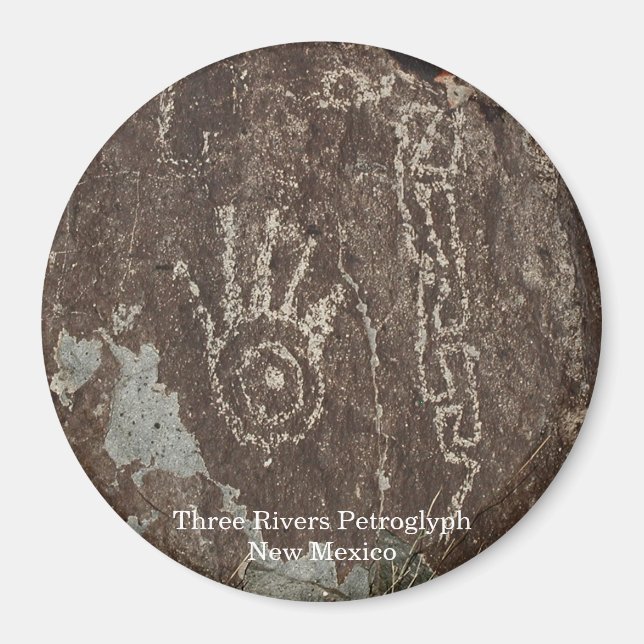 Aimant Three Rivers Petroglyph (Devant)