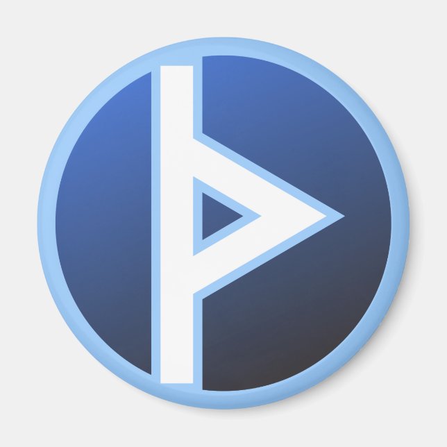 Aimant Thurisaz Thurs Thorn Rune (Devant)