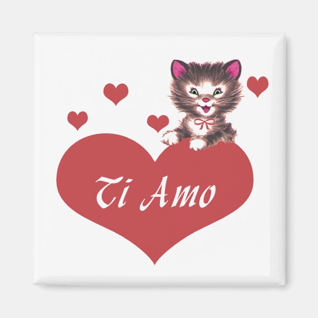 Aimant Ti Amo (Devant)