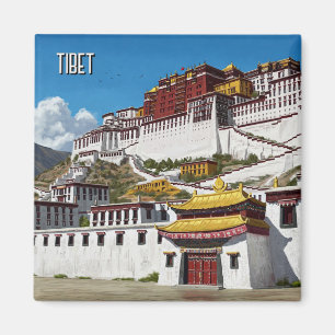Aimant Tibet Lhassa Potola Palace Voyage