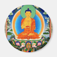 Tibetan Thangka Prabhutaratna Bouddha