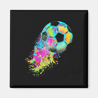 Aimant Tie & Dye Coloré Football Ll 