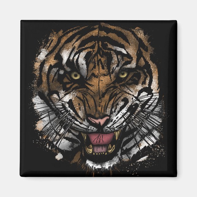 Aimant Tiger (Devant)