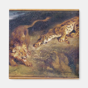 Aimant Tigre et Lion