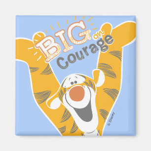 Aimant Tigre  Grand courage