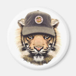 Aimant Tigre surfant