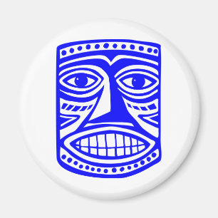 Aimant Tiki Toby - Bleu