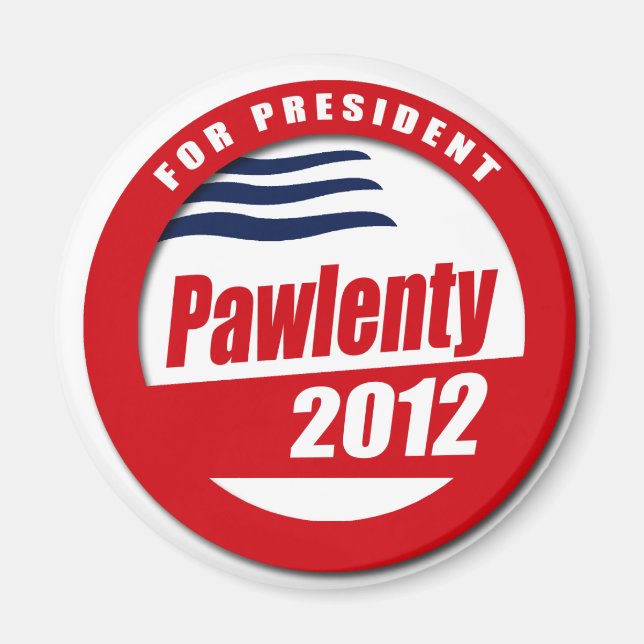 Aimant Tim Pawlenty 2012 (Devant)