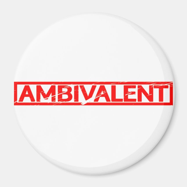 Aimant Timbre ambivalent (Devant)