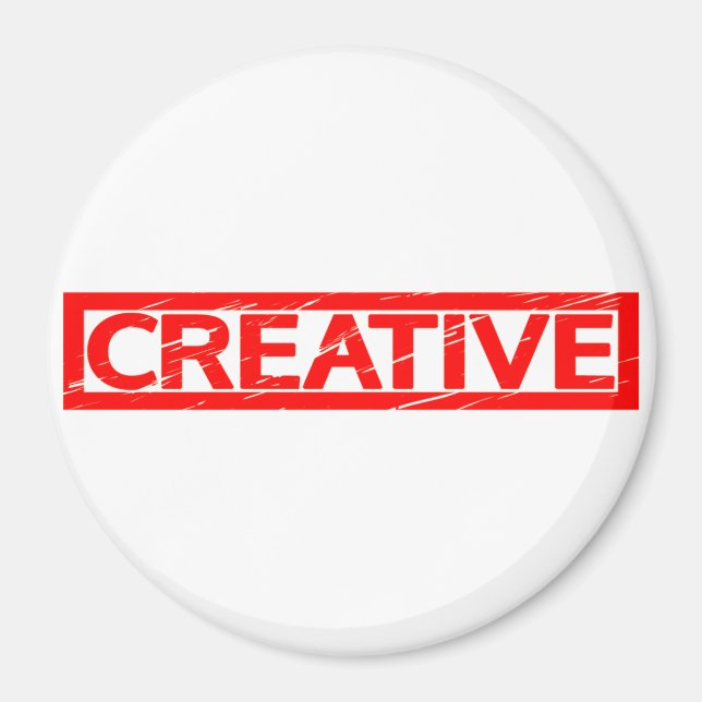 Aimant Timbre créatif (Devant)