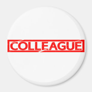 Aimant Timbre de collègue