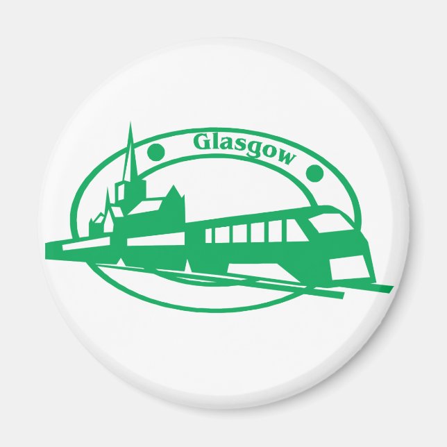 Aimant Timbre de Glasgow (Devant)