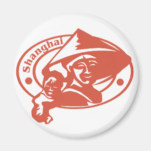 Aimant Timbre de Shanghai