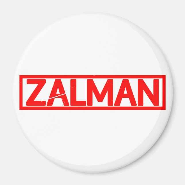 Aimant Timbre de Zalman (Devant)