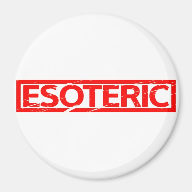 Aimant Timbre ésotérique (Devant)