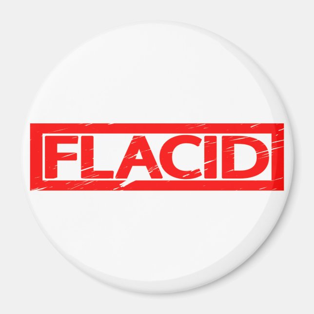 Aimant Timbre Flacé (Devant)