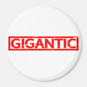 Aimant Timbre gigantesque