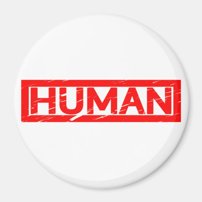 Aimant Timbre humain (Devant)