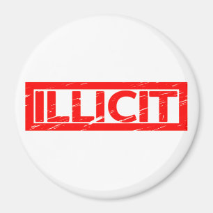 Aimant Timbre illicite