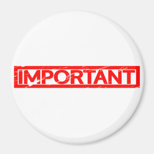 Aimant Timbre important