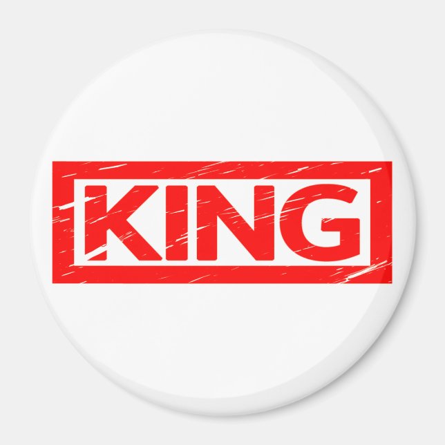 Aimant Timbre King (Devant)