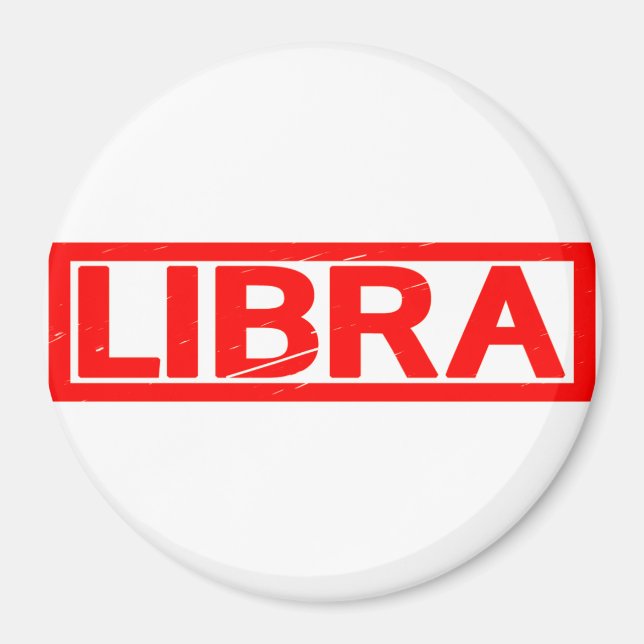 Aimant Timbre Libra (Devant)