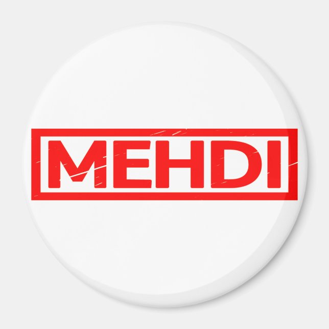 Aimant Timbre Mehdi (Devant)