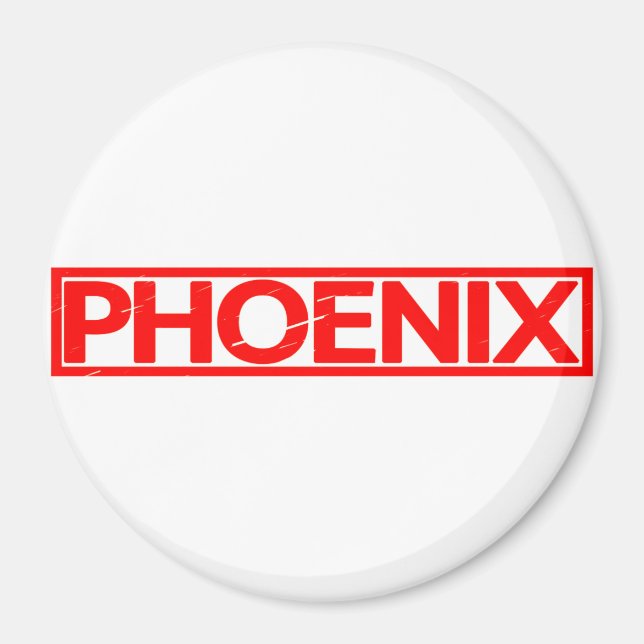 Aimant Timbre Phoenix (Devant)