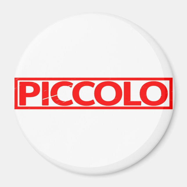Aimant Timbre Piccolo (Devant)