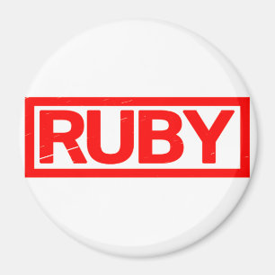 Aimant Timbre Ruby