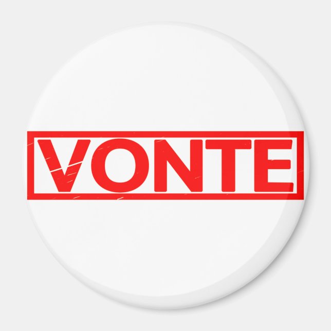 Aimant Timbre Vonte (Devant)