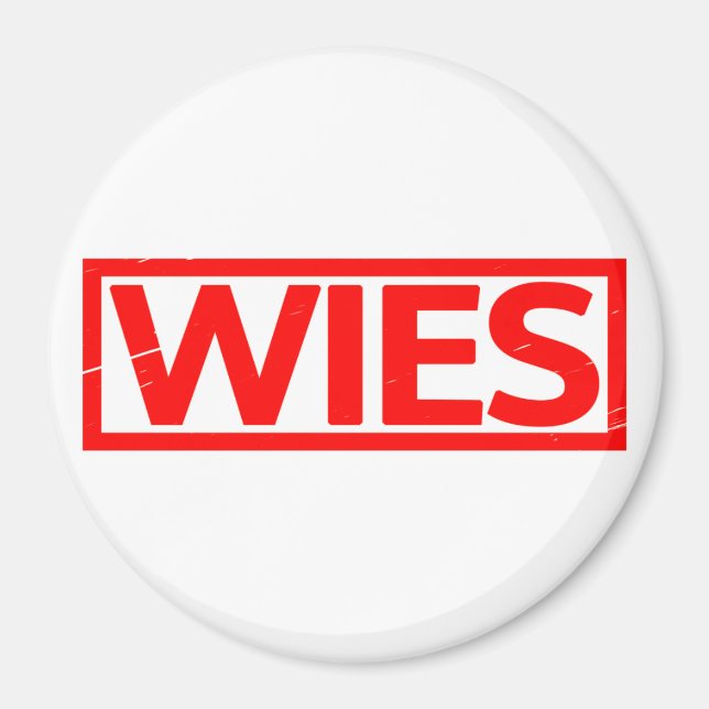 Aimant Timbre Wies (Devant)