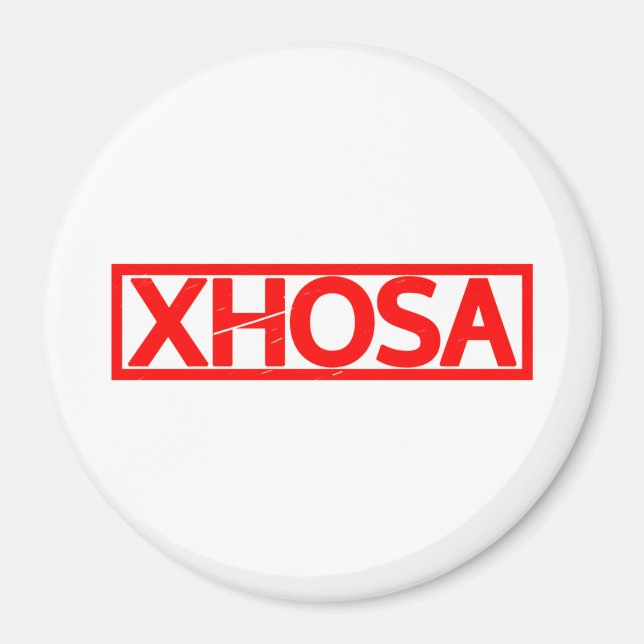 Aimant Timbre Xhosa (Devant)