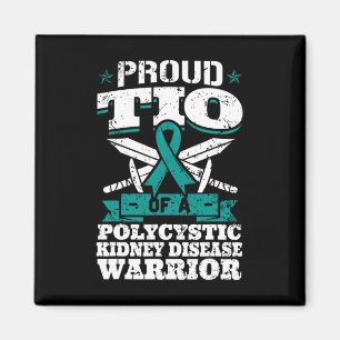 Aimant Tio D'Un Oncle De Guerrier De Maladie Du Rein Poly