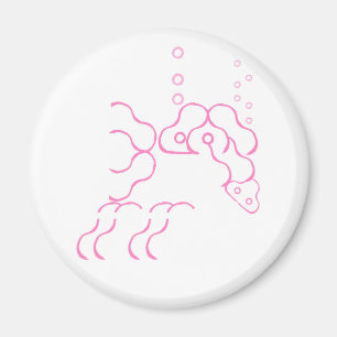 Aimant Tipsy, Pink Eléphant