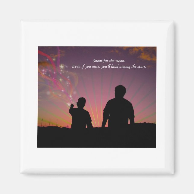 Aimant Tir Pour La Lune (Devant)