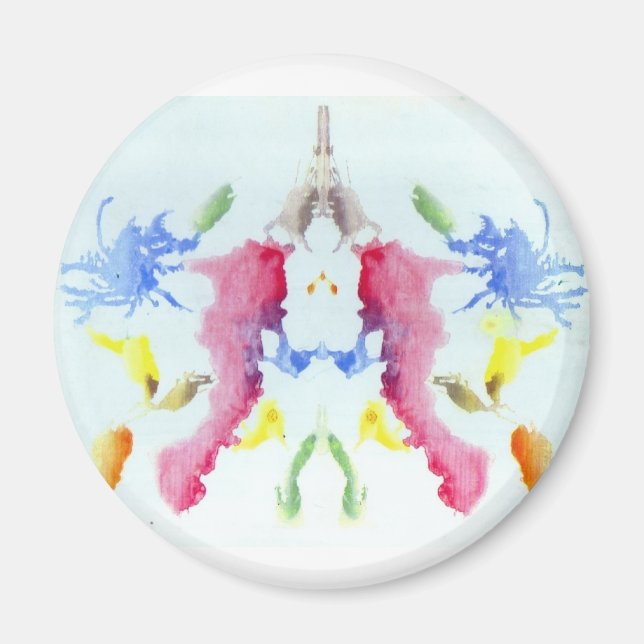 Aimant Tirage Rorschach Encre Tirage Plaque 10 Homard de  (Devant)