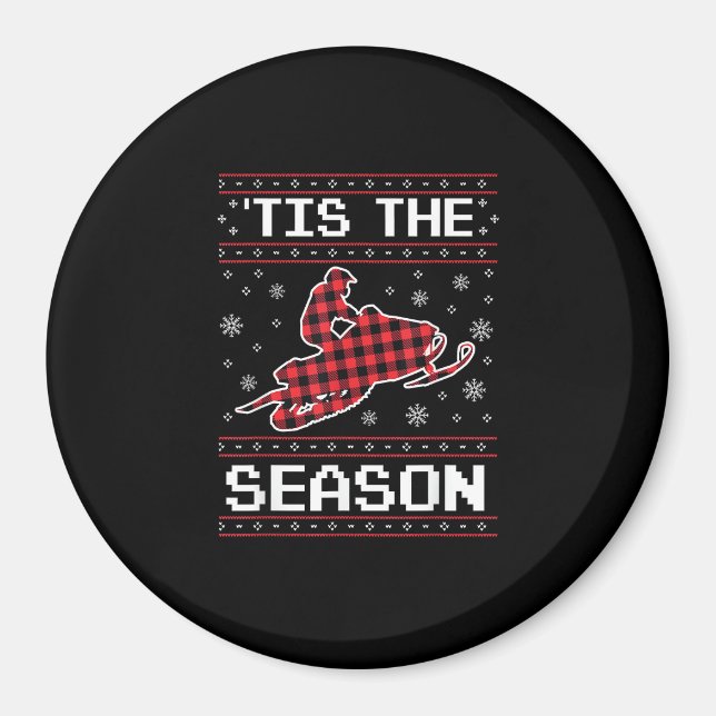 Aimant Tis Season Soccer Pumpkin Autumn Fall Thanksgiving (Devant)