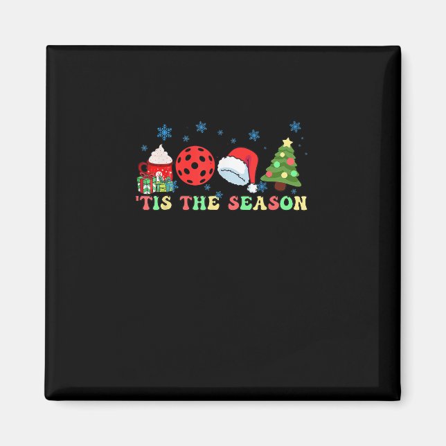 Aimant Tis The Season For Pickleball Iii Modern Aesthetic (Devant)